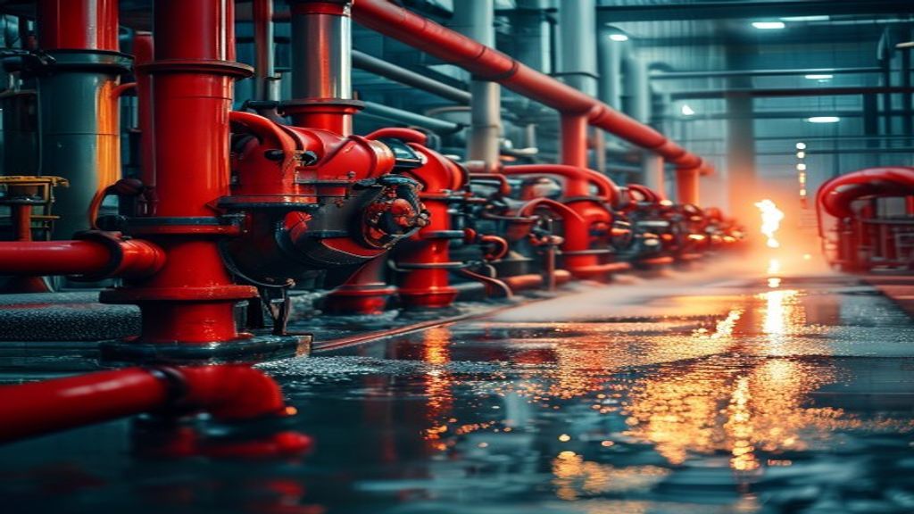 أنظمة إطفاء الحريق المتقدمة: درع حماية المنشآت الصناعية السعودية