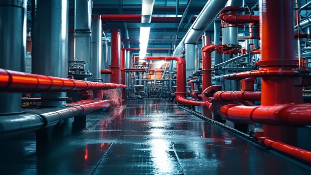 الفرق بين أنظمة Wet Pipe و Dry Pipe في مجال السلامة من الحرائق